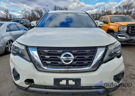 2018 Nissan Pathfinder S z USA, uszkodzony, nr VIN 5N1DR2MM8JC629050
